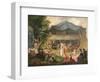 Fete at Colisee Near Lille, C.1791-Francois Louis Joseph Watteau-Framed Giclee Print