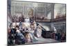 Fete at the Chateau De Versailles on the Occasion of the Marriage of the Dauphin in 1745-Eugene-Louis Lami-Mounted Giclee Print
