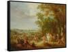 Fete Champetre, 1728-Bonaventure De Bar-Framed Stretched Canvas