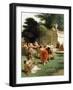 Fete Champetre, 1878-Emile Antoine Bayard-Framed Premium Giclee Print