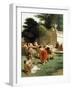 Fete Champetre, 1878-Emile Antoine Bayard-Framed Premium Giclee Print