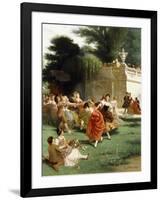 Fete Champetre, 1878-Emile Antoine Bayard-Framed Giclee Print