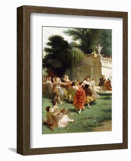 Fete Champetre, 1878-Emile Antoine Bayard-Framed Giclee Print