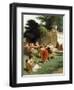 Fete Champetre, 1878-Emile Antoine Bayard-Framed Premium Giclee Print