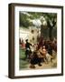 Fete Champetre, 1878-Emile Antoine Bayard-Framed Premium Giclee Print