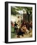 Fete Champetre, 1878-Emile Antoine Bayard-Framed Premium Giclee Print