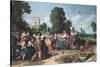 Fete Champetre-Dirck Hals-Stretched Canvas