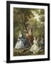 Fete Champetre-Petrus Johannes Van Reyschoot-Framed Giclee Print