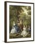 Fete Champetre-Petrus Johannes Van Reyschoot-Framed Giclee Print