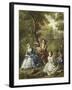 Fete Champetre-Petrus Johannes Van Reyschoot-Framed Giclee Print