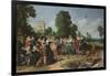 Fete Champetre-Dirck Hals-Framed Art Print