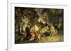 Fete Champetre-Adolphe Joseph Thomas Monticelli-Framed Giclee Print