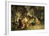 Fete Champetre-Adolphe Joseph Thomas Monticelli-Framed Giclee Print