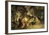 Fete Champetre-Adolphe Joseph Thomas Monticelli-Framed Giclee Print