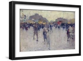 Fête de la Place du Trône-Luigi Loir-Framed Giclee Print