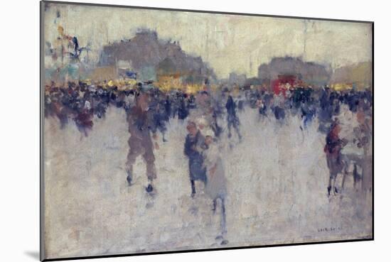 Fête de la Place du Trône-Luigi Loir-Mounted Giclee Print