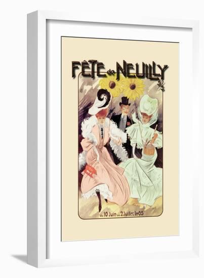 Fete de Neuilly-Misti-Framed Art Print