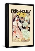 Fete de Neuilly-Misti-Framed Stretched Canvas