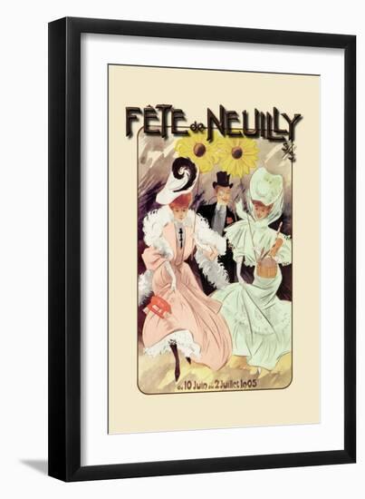 Fete de Neuilly-Misti-Framed Art Print