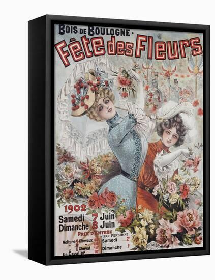 Fete Des Fleurs, 1902-Louis Galice-Framed Stretched Canvas