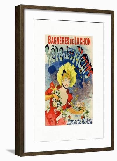 Fete des Fleurs-null-Framed Art Print