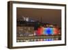 Fete Des Lumieres (Festival of Lights) Laser Show-Christian Kober-Framed Photographic Print