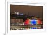 Fete Des Lumieres (Festival of Lights) Laser Show-Christian Kober-Framed Photographic Print