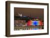 Fete Des Lumieres (Festival of Lights) Laser Show-Christian Kober-Framed Photographic Print