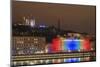 Fete Des Lumieres (Festival of Lights) Laser Show-Christian Kober-Mounted Photographic Print