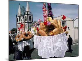 Fete Du Saint Esprit, Festival, Pico Madalena, Azores, Portugal-Bruno Barbier-Mounted Photographic Print