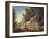 Fete Galante in Honour of Bacchus-Jean Jacques Spoede-Framed Giclee Print