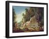 Fete Galante in Honour of Bacchus-Jean Jacques Spoede-Framed Giclee Print