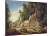 Fete Galante in Honour of Bacchus-Jean Jacques Spoede-Mounted Giclee Print