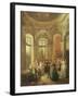 Fete Galante, Music and Dancing-Jean Baptiste Pater-Framed Giclee Print