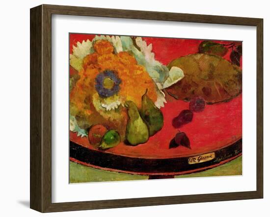 Fete Gloanec, 1888-Paul Gauguin-Framed Giclee Print