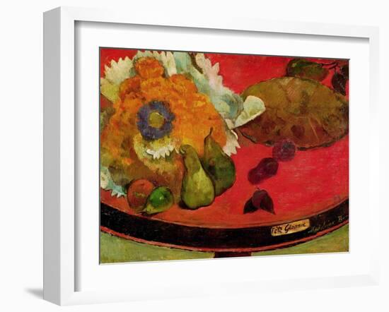 Fete Gloanec, 1888-Paul Gauguin-Framed Giclee Print