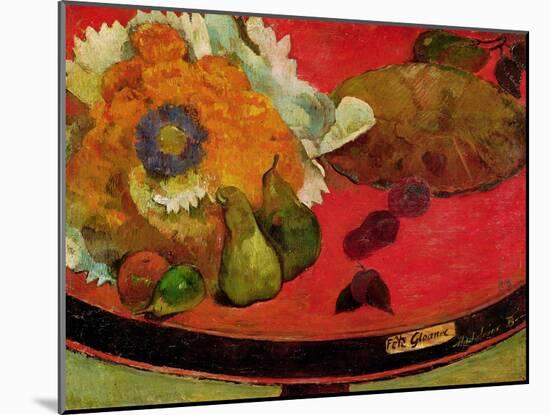 Fete Gloanec, 1888-Paul Gauguin-Mounted Giclee Print