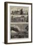 Fete in Blenheim Park in Aid of the Great Western Railway Provident Society-null-Framed Giclee Print