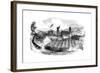 Fete in Celebration of Winning the Coal on the Rhondda Branch of the Taff Vale Railway, 1851-null-Framed Giclee Print