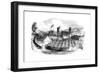 Fete in Celebration of Winning the Coal on the Rhondda Branch of the Taff Vale Railway, 1851-null-Framed Giclee Print