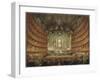 Fête musicale donnée par le cardinal de la Rochefoucauld au théâtre Argentina de Rome le 15-Giovanni Paolo Pannini-Framed Giclee Print