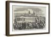 Fete of the Royal Company of Archers, on the Links of Montrose-null-Framed Premium Giclee Print