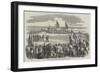 Fete of the Royal Company of Archers, on the Links of Montrose-null-Framed Premium Giclee Print