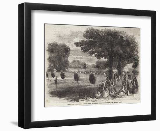 Fete of the Worcestershire Archery Society, at Sherridge Court, Near Worcester-null-Framed Premium Giclee Print