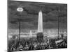 Fetes Et Illuminations Aux Champs Elysees, Le 18 Juillet 1790-Pierre Gabriel Berthault-Mounted Giclee Print