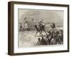 Fetes of the Viceroy of Egypt at Cairo, the Dromedary-Race-null-Framed Giclee Print