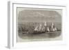 Fetes of the Viceroy of Egypt, Regatta at Ismailia, on Lake Timsah-null-Framed Giclee Print