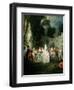 Fetes Venitiennes, 1718-19-Jean Antoine Watteau-Framed Giclee Print