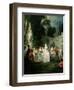 Fetes Venitiennes, 1718-19-Jean Antoine Watteau-Framed Premium Giclee Print