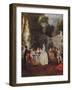 Fetes Venitiennes, c1718, (1938)-Jean-Antoine Watteau-Framed Giclee Print